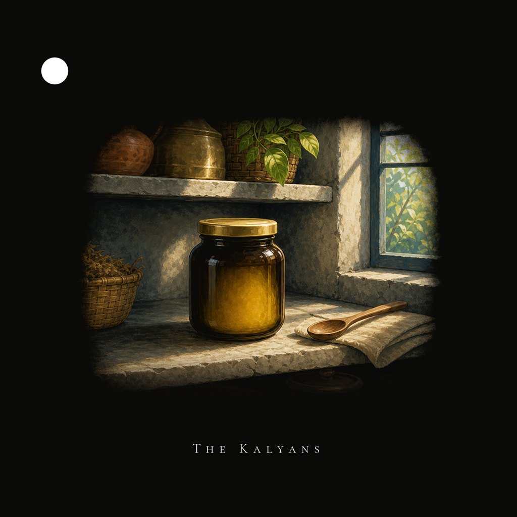 The Kalyans Codex illustration for How to Store Bilona Ghee