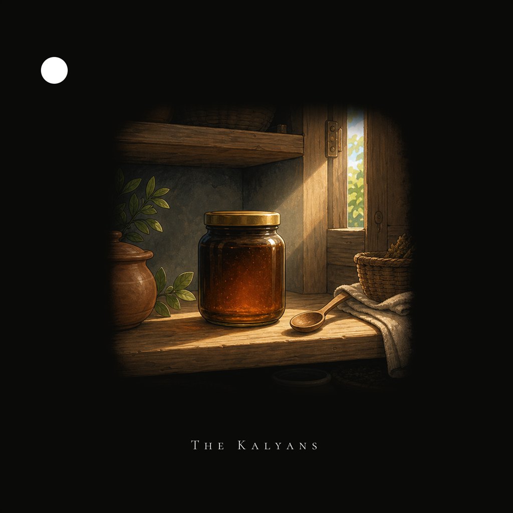 The Kalyans Codex illustration for How to Store Raw Unprocessed Honey