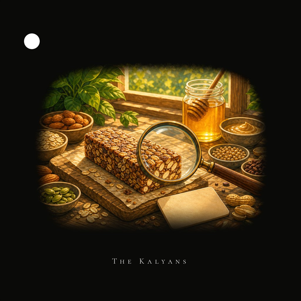 The Kalyans Codex illustration for Protein Bars: What to Check Before You Buy